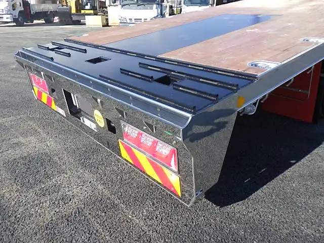 三菱 ファイター 中型/増トン 車両重機運搬 4段クレーン ラジコンの中古トラック画像11