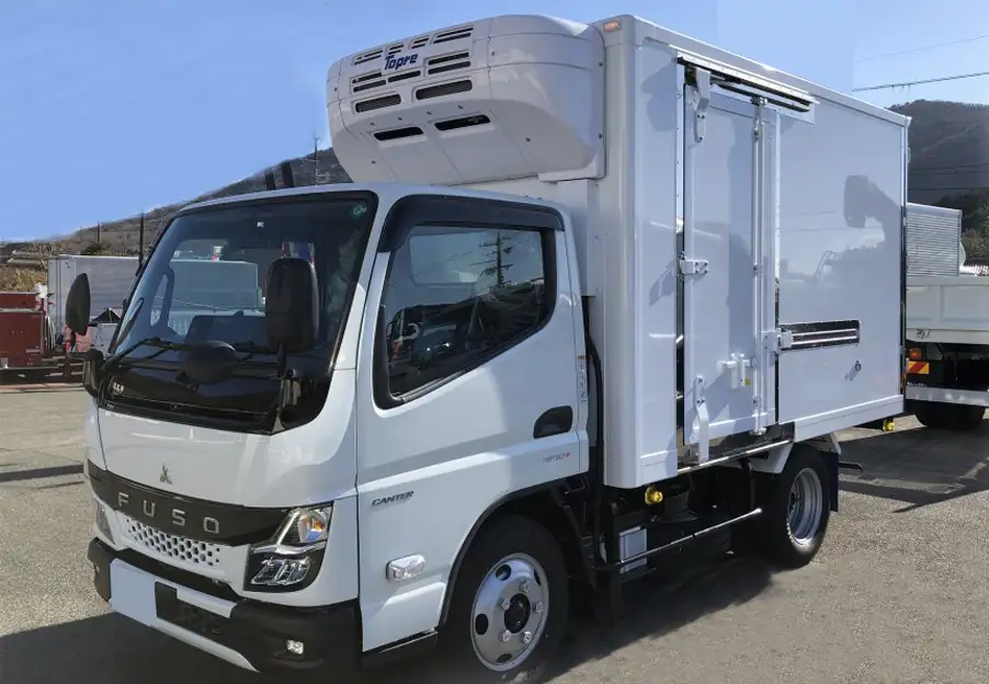 三菱 キャンター 小型 冷凍冷蔵 低温 床ステン｜画像1