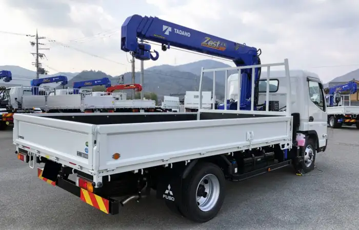 三菱 キャンター 小型 クレーン付 4段 ラジコンの中古トラック画像3