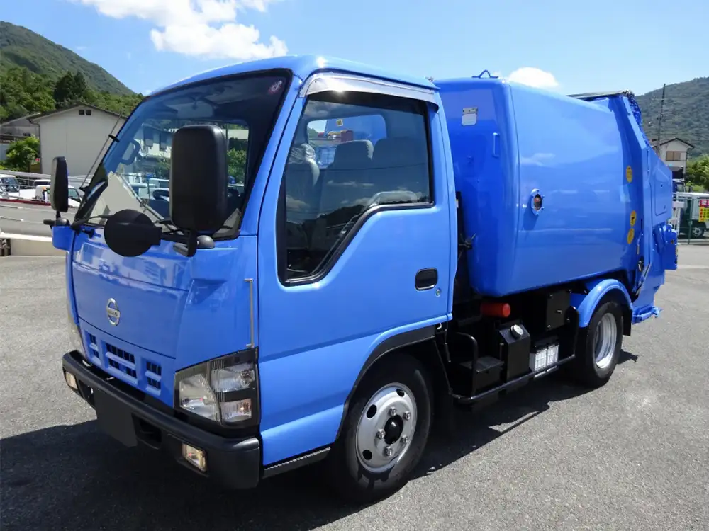 日産 アトラス 小型 パッカー車 プレス式 回転ダンプ式 の中古トラック【車両No.187776】