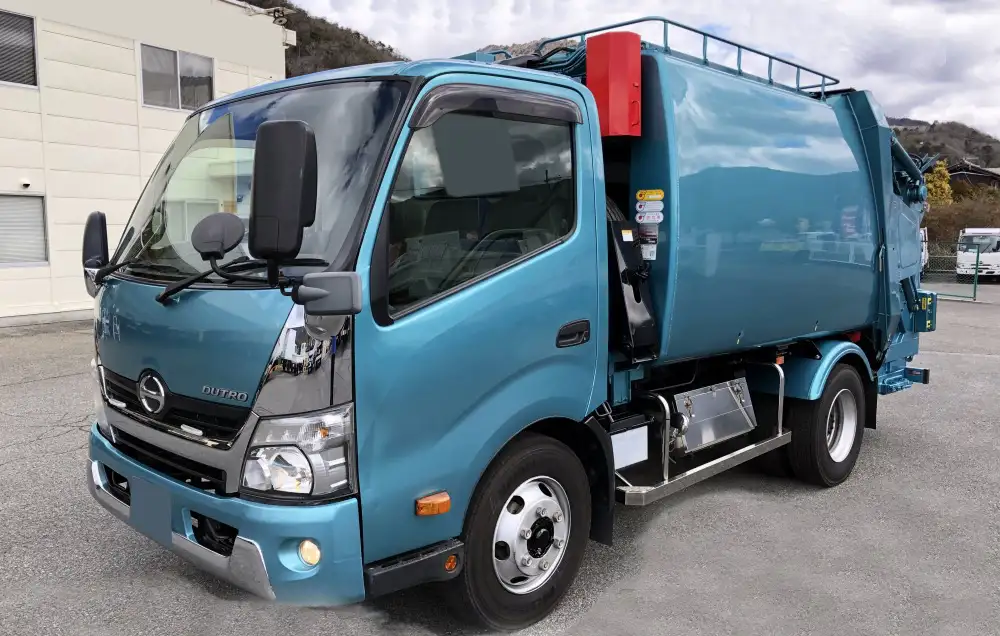 日野 デュトロ 小型 パッカー車 プレス式 TKG-XZU700M｜画像1