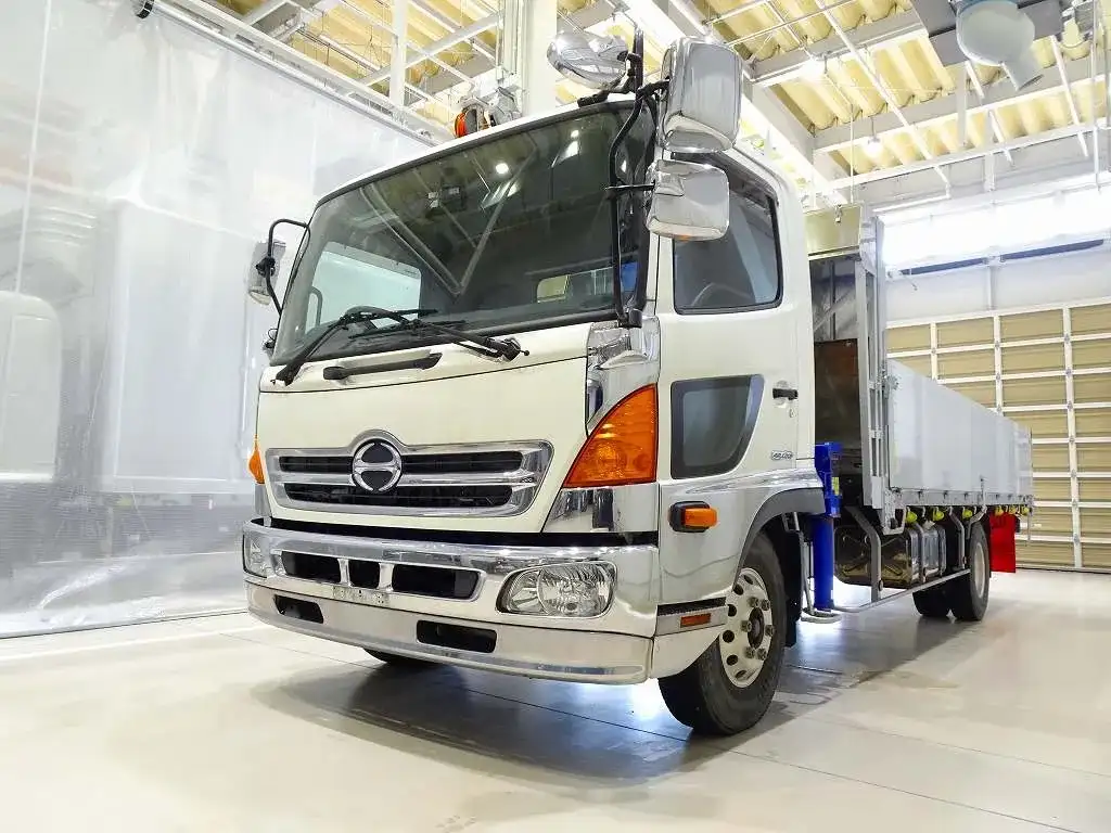 日野 レンジャー 中型/増トン クレーン付 アルミブロック 3段の中古トラック画像1