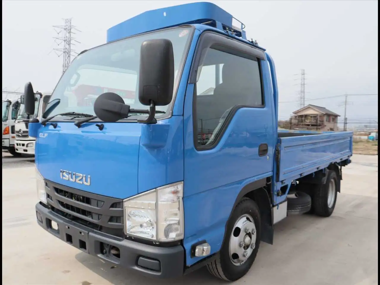 いすゞ エルフ 小型 平ボディ TPG-NJR85A H30の中古トラック画像1