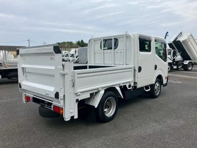 日産 アトラス 小型 平ボディ Wキャブ パワーゲートの中古トラック画像3