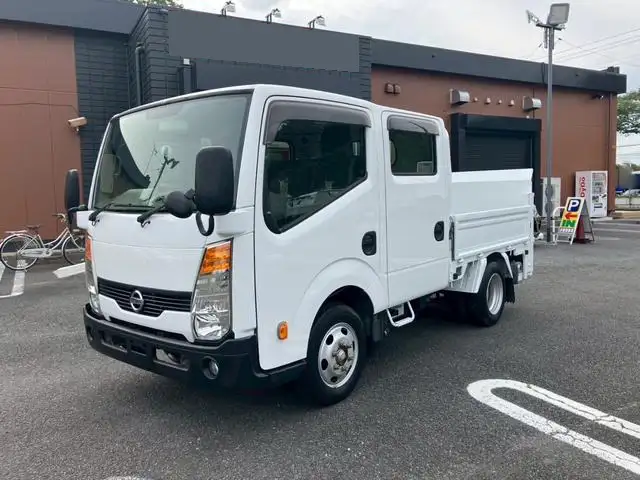 日産 アトラス 小型 平ボディ Wキャブ パワーゲート｜画像1
