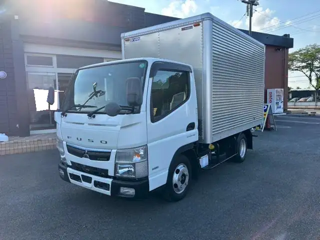 三菱 キャンター 小型 アルミバン  R2の中古トラック画像1