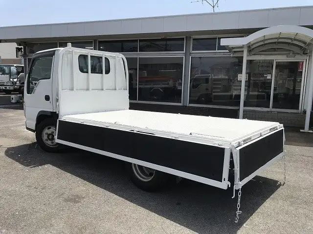 いすゞ エルフ 小型 平ボディ 床鉄板 BKG-NJR85Aの中古トラック画像7