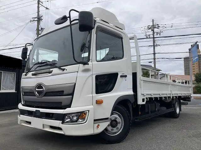 日野 レンジャー 中型/増トン 平ボディ エアサス 2KG-FC2ABGの中古トラック画像1
