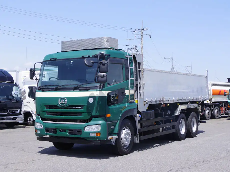 日産UD クオン 大型 ダンプ 土砂禁 ベッド の中古トラック【車両No.187885】