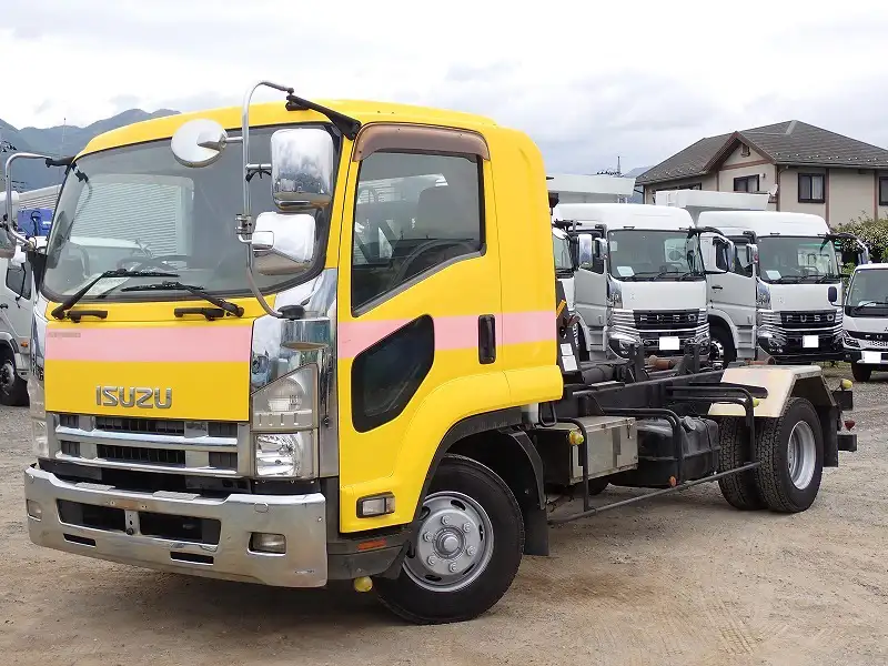 いすゞ フォワード 中型/増トン アームロール コンテナ付き ツインホイスト の中古トラック【車両No.187793】