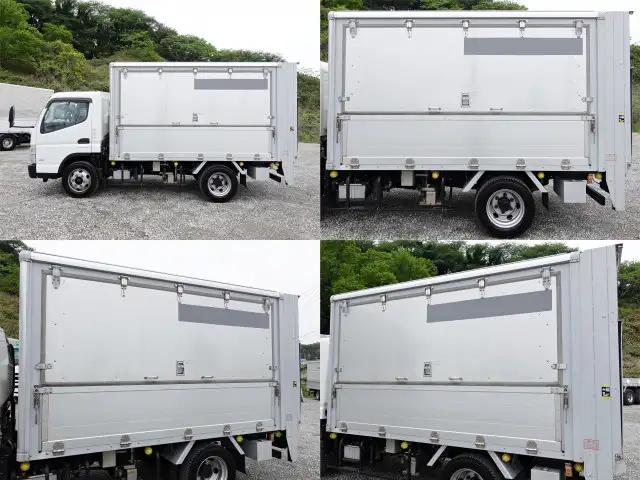 三菱 キャンター 小型 ウイング パワーゲート 床鉄板の中古トラック画像5