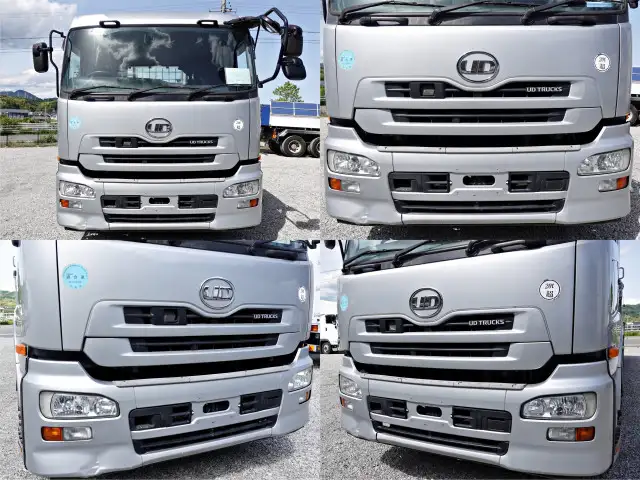 日産UD クオン 大型 平ボディ 床鉄板 アルミブロックの中古トラック画像2