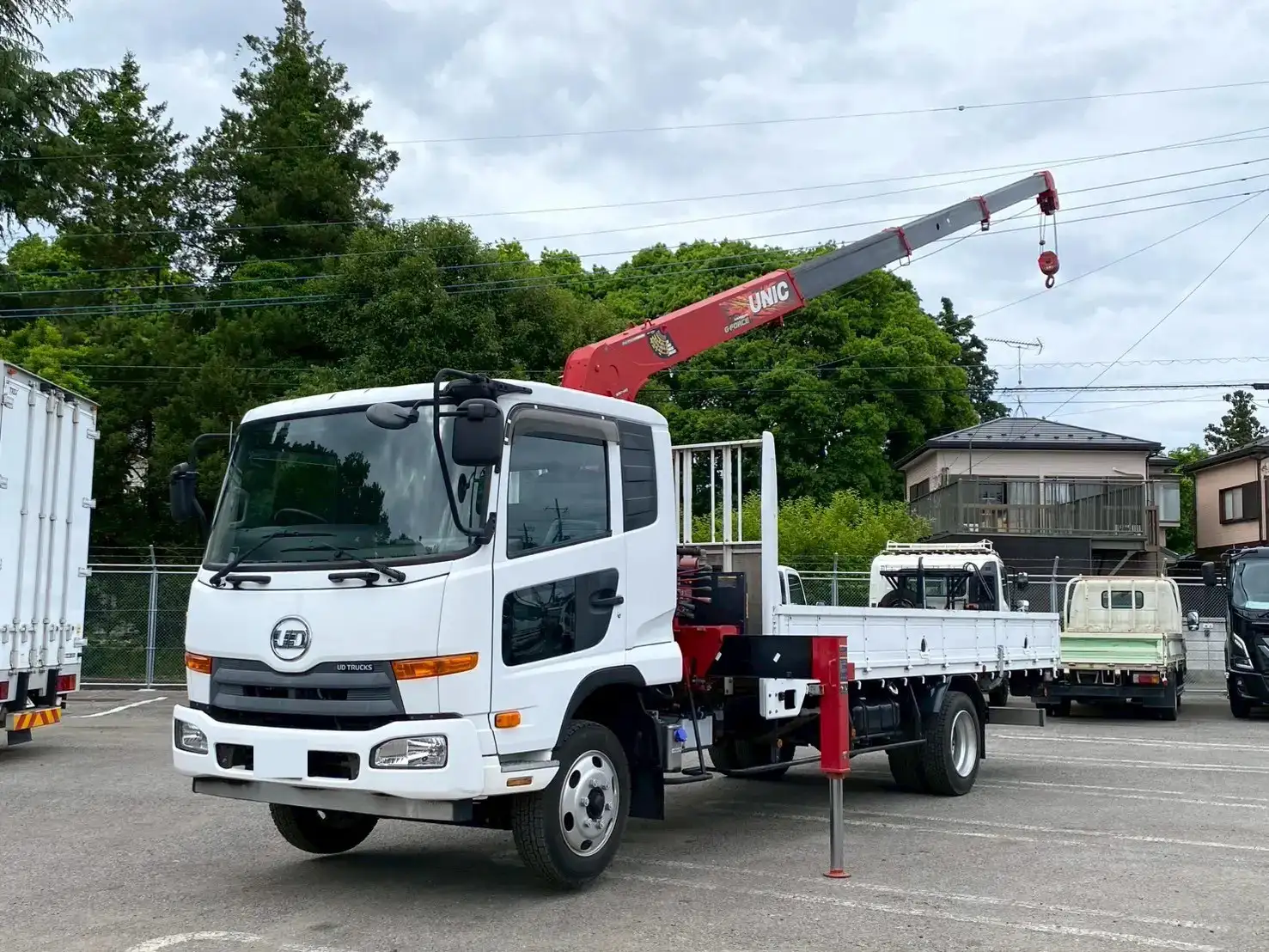 日産UD コンドル 中型/増トン クレーン付 4段 ラジコン の中古トラック【車両No.187966】