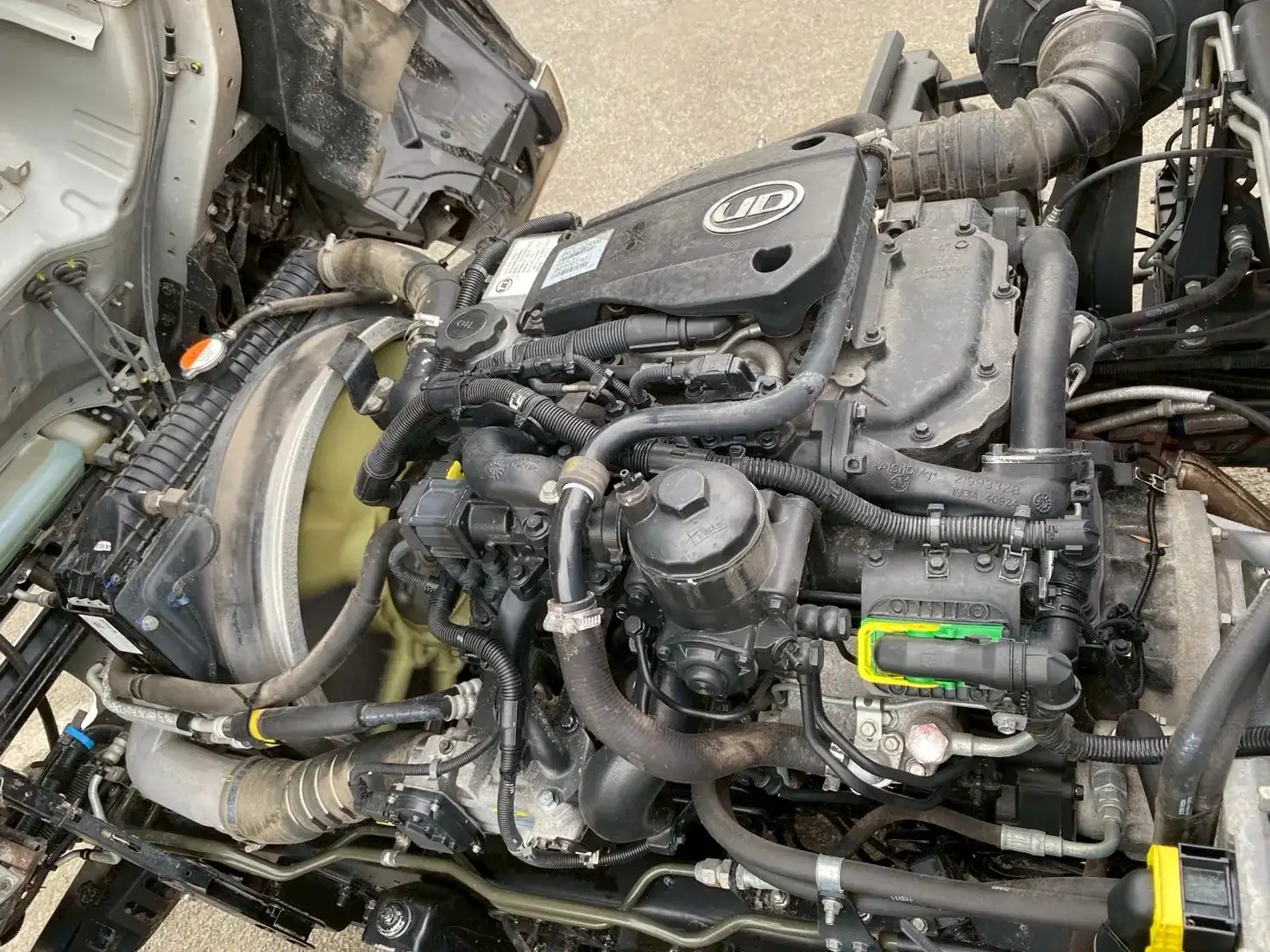 日産UD コンドル 中型/増トン クレーン付 4段 ラジコンの中古トラック画像19
