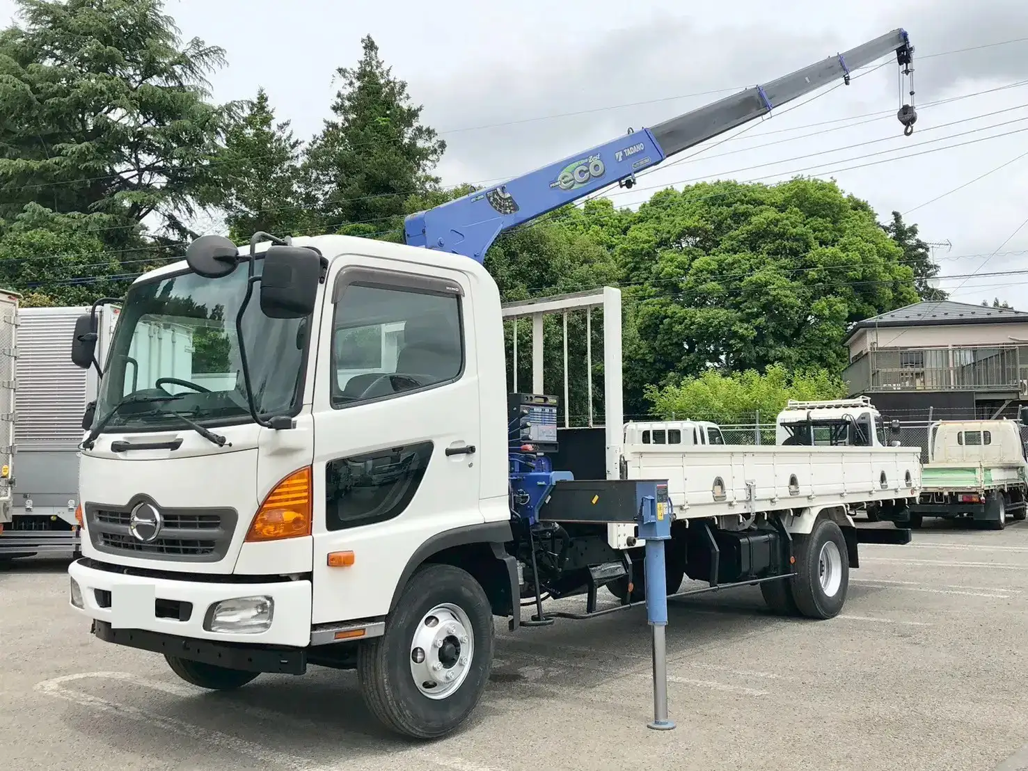 日野 レンジャー 中型/増トン クレーン付 4段 ラジコン｜画像1