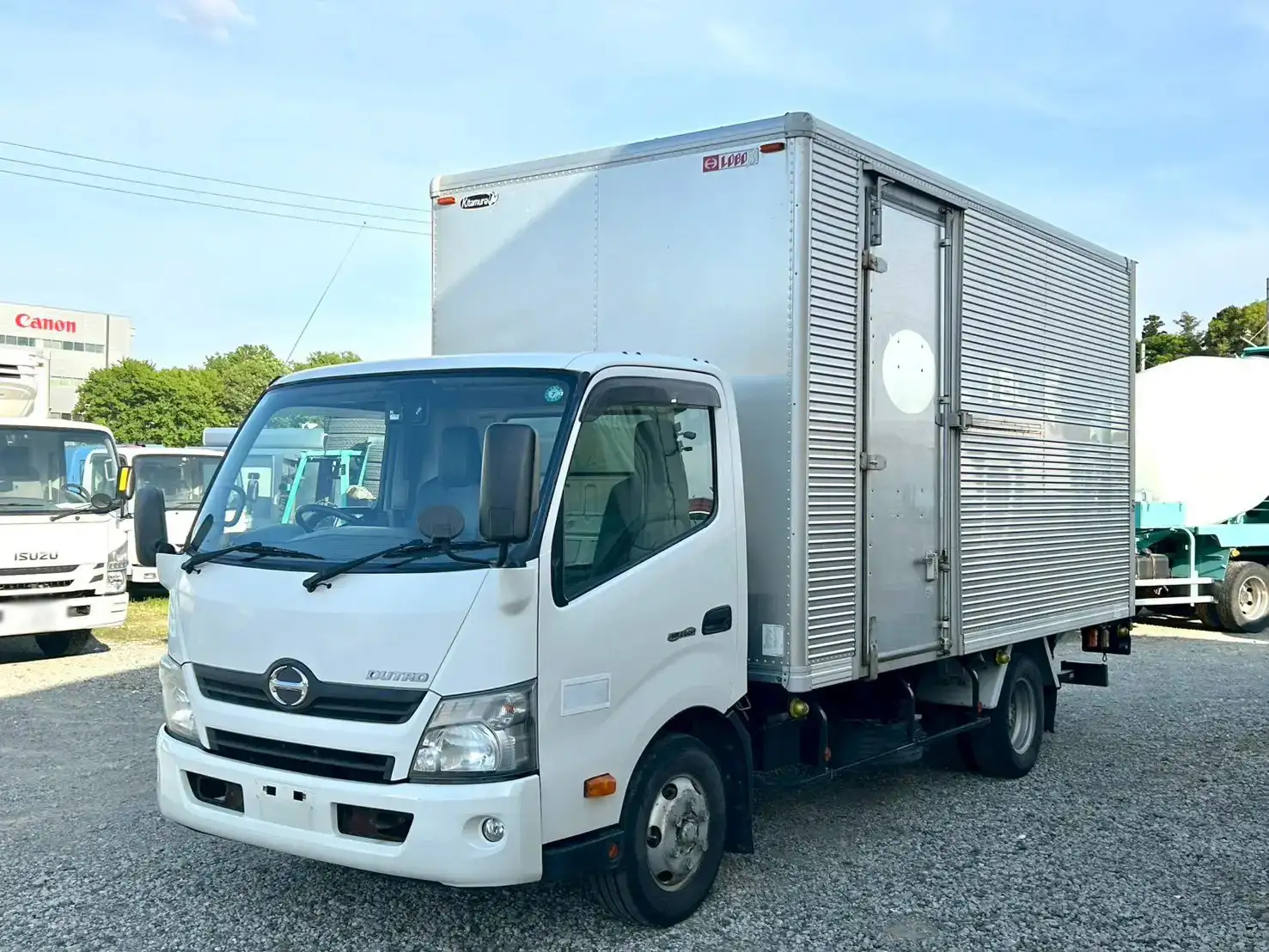日野 デュトロ 小型 アルミバン パワーゲート 床鉄板｜画像1