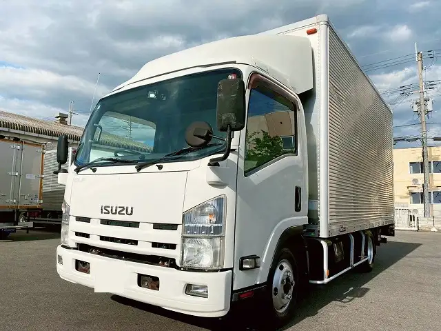 いすゞ エルフ 小型 アルミバン パワーゲート TKG-NNR85AN の中古トラック【車両No.187969】