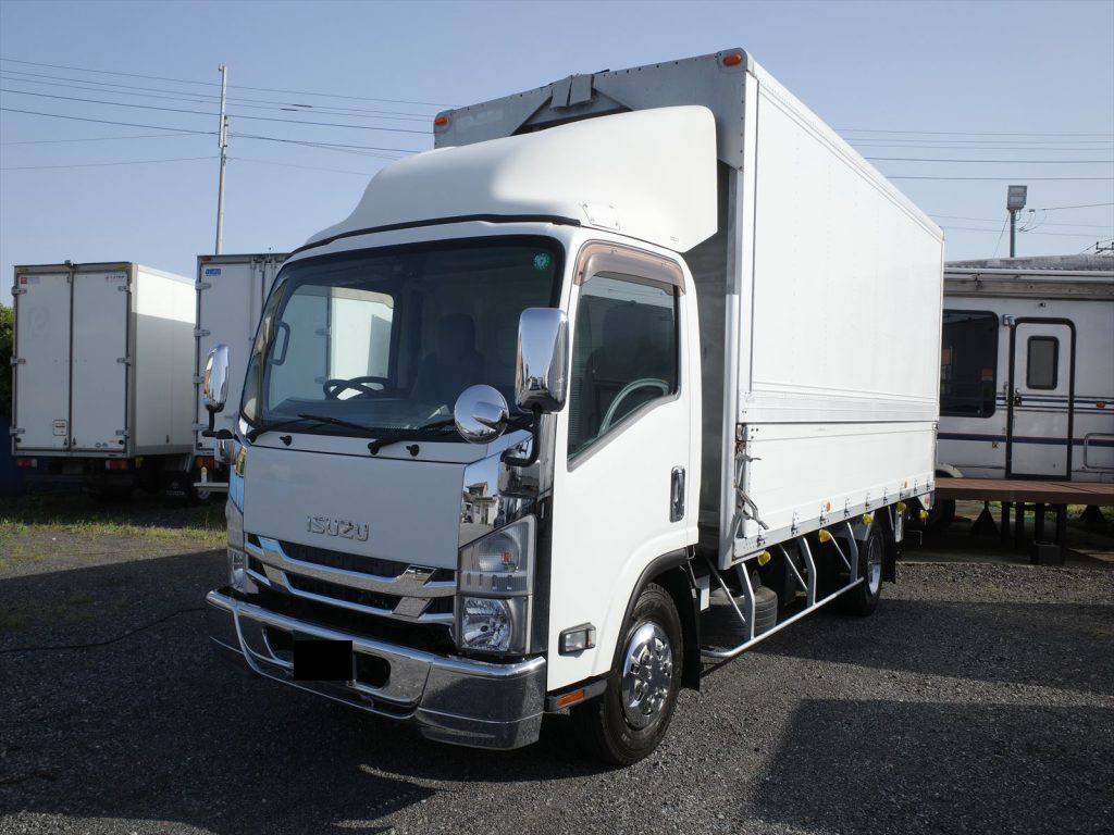 いすゞ エルフ 小型 ウイング 幌ウイング BKG-NPR85AR の中古トラック【車両No.162914】