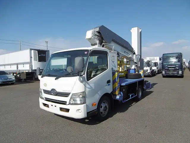 日野 デュトロ 小型 高所・建柱車 高所作業車 SDG-XZU700Xの中古トラック画像1
