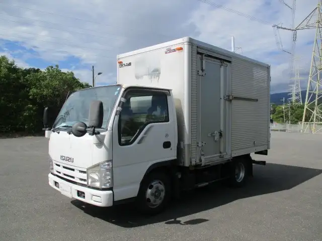 いすゞ エルフ 小型 アルミバン サイドドア BKG-NJR85ANの中古トラック画像1