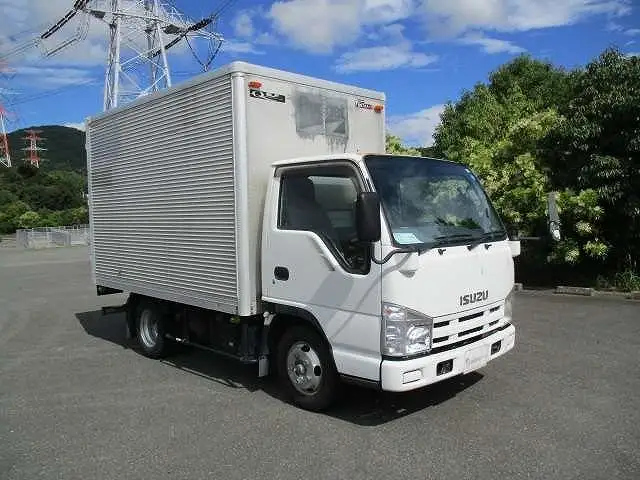 いすゞ エルフ 小型 アルミバン サイドドア BKG-NJR85ANの中古トラック画像2
