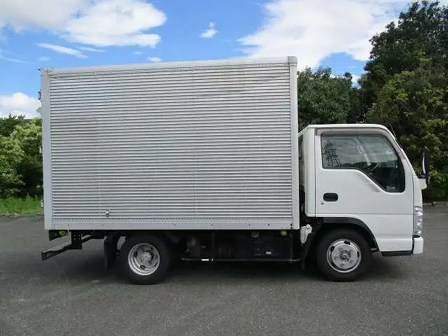 いすゞ エルフ 小型 アルミバン サイドドア BKG-NJR85ANの中古トラック画像3