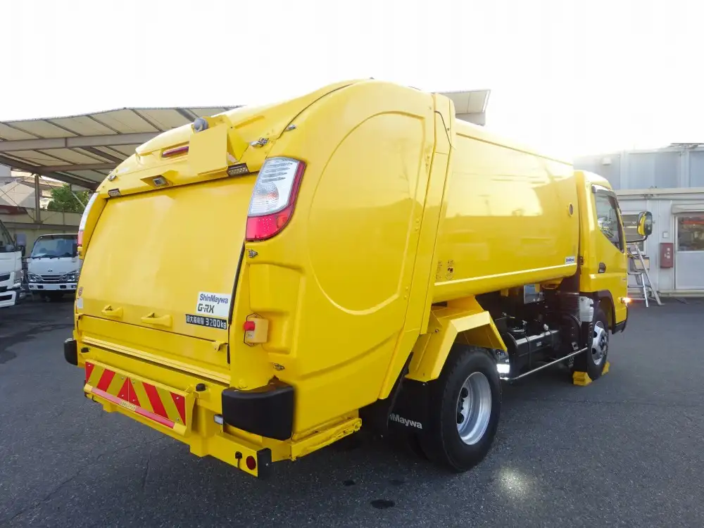 三菱 キャンター 小型 パッカー車 巻き込み式 回転ダンプ式の中古トラック画像3