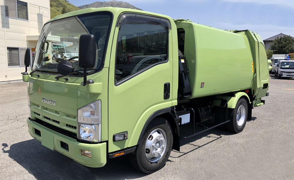 いすゞ エルフ 小型 パッカー車 SKG-NPR85YN