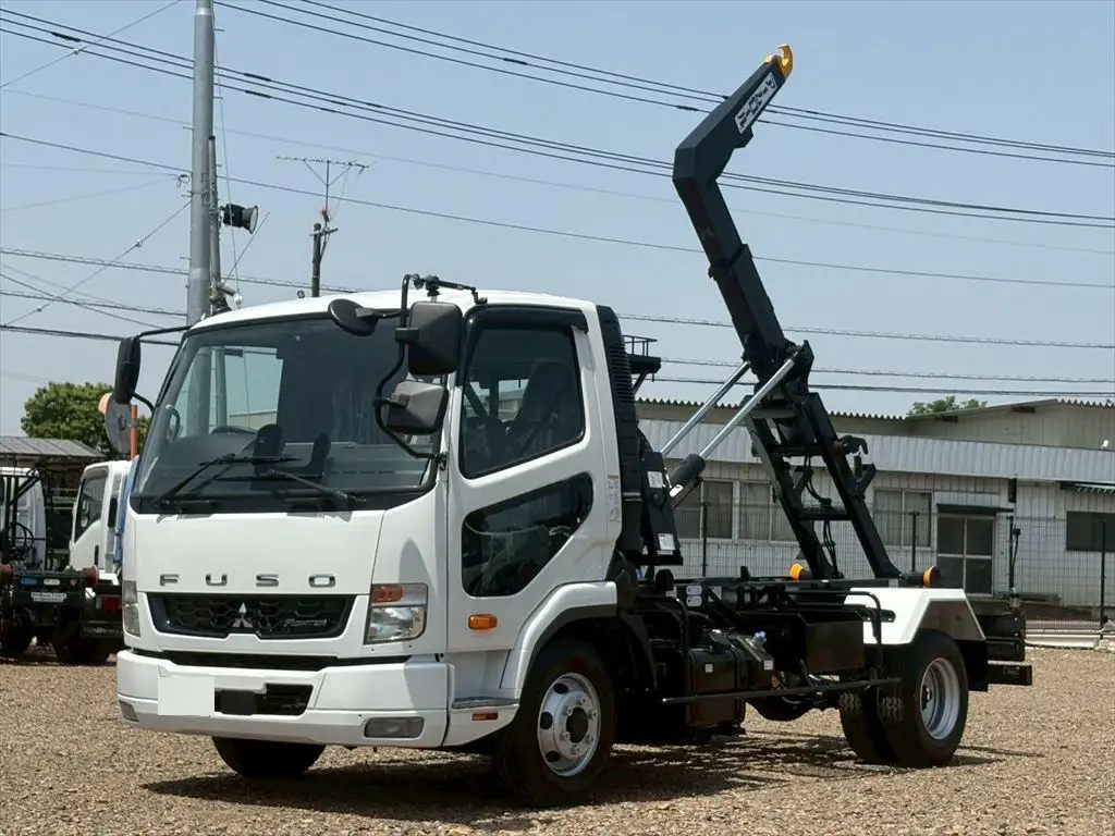 三菱 ファイター 中型/増トン アームロール ツインホイスト 2KG-FK72F の中古トラック【車両No.188055】