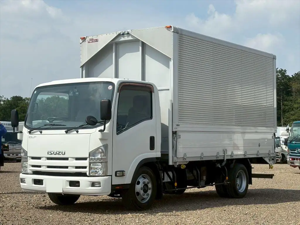 いすゞ エルフ 小型 ウイング 床鉄板 TKG-NPR85AN の中古トラック【車両No.188137】
