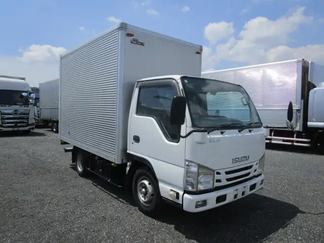 いすゞ エルフ 小型 アルミバン サイドドア TRG-NJR85ANの中古トラック画像2