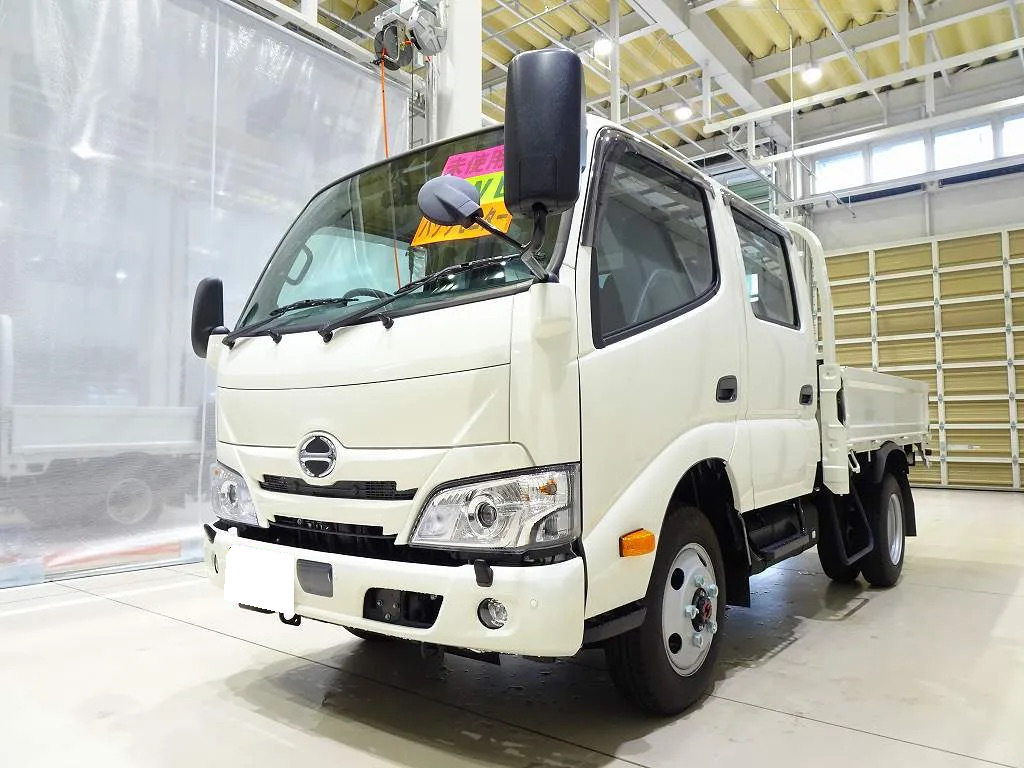 日野 デュトロ 小型 平ボディ セミロング 2DG-XZU685M