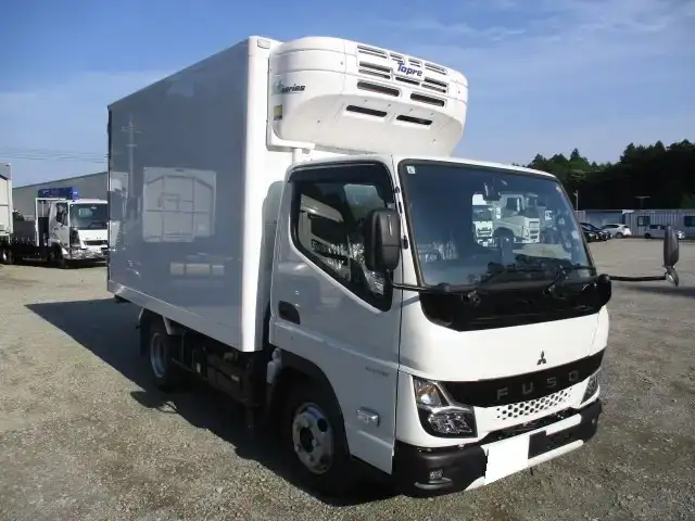 三菱 キャンター 小型 冷凍冷蔵 低温 床ステンの中古トラック画像2