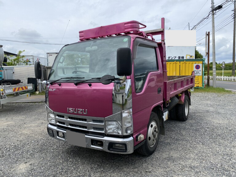 いすゞ エルフ 小型 ダンプ 10尺 TKG-NJR85AD