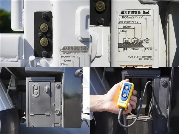 日産 アトラス 小型 平ボディ パワーゲート 床鉄板の中古トラック画像10