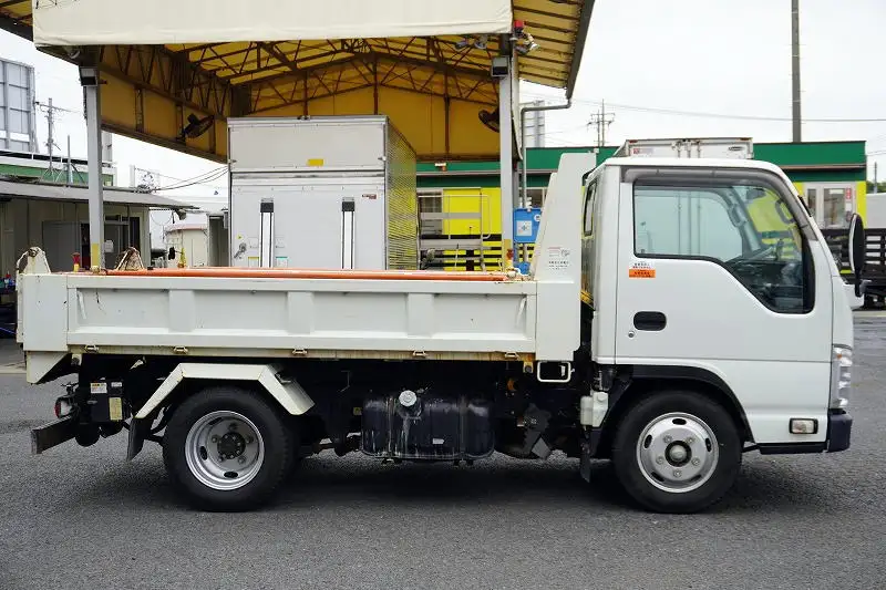 いすゞ エルフ 小型 ダンプ ローダー 強化の中古トラック画像2