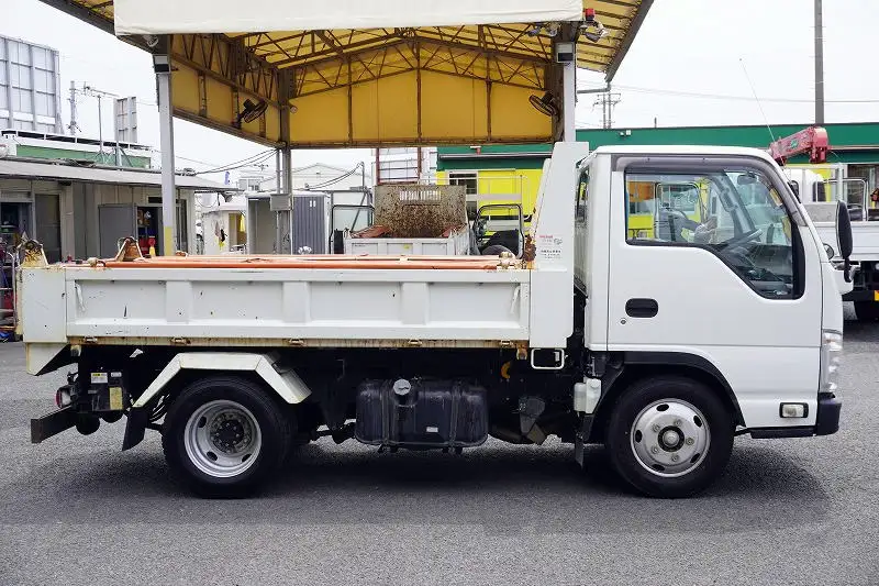 いすゞ エルフ 小型 ダンプ ローダー 強化の中古トラック画像2