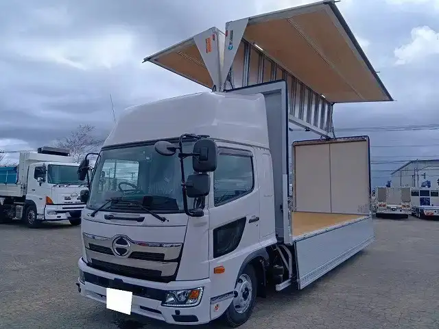 日野 レンジャー 中型/増トン ウイング パワーゲート エアサスの中古トラック画像6