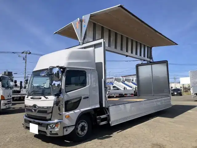 日野 レンジャー 中型/増トン ウイング パワーゲート エアサスの中古トラック画像6
