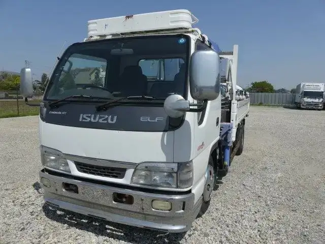 いすゞ エルフ 小型 クレーン付 4段 フックイン の中古トラック【車両No.188254】