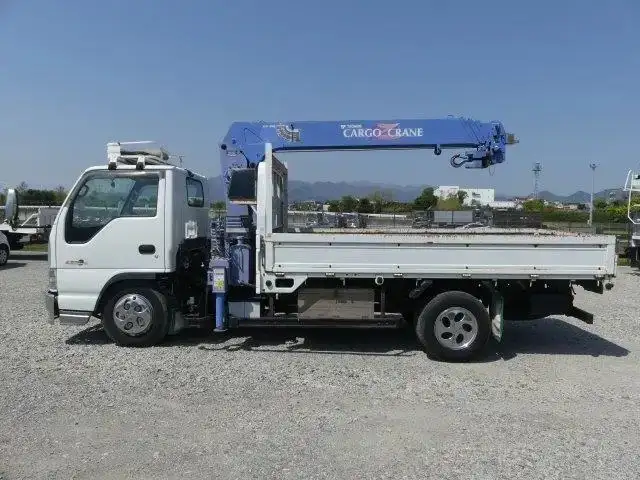 いすゞ エルフ 小型 クレーン付 4段 フックインの中古トラック画像5