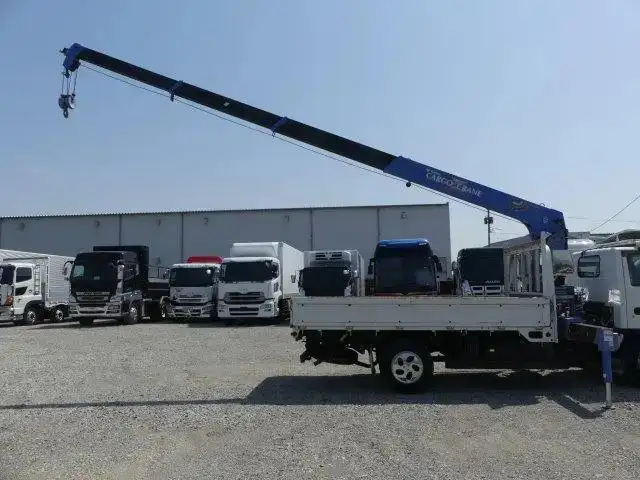 いすゞ エルフ 小型 クレーン付 4段 フックインの中古トラック画像6