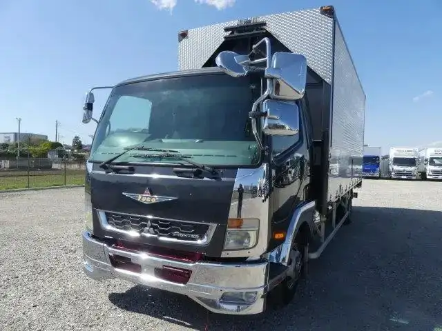 三菱 ファイター 中型/増トン ウイング ベッド TKG-FK61F の中古トラック【車両No.188251】