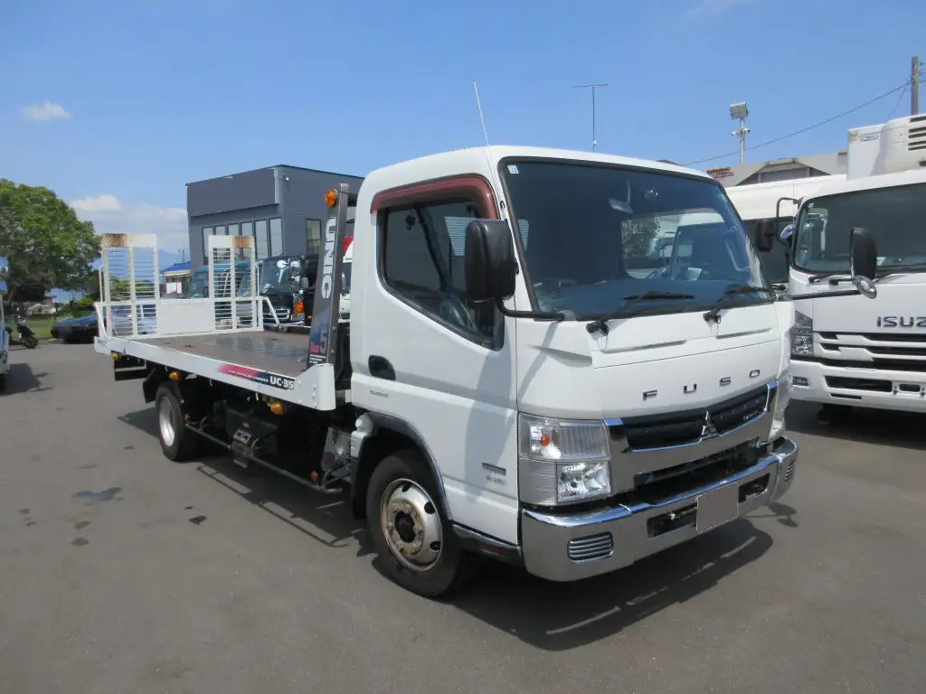 三菱 キャンター 小型 車両重機運搬 ラジコン ウインチの中古トラック画像2