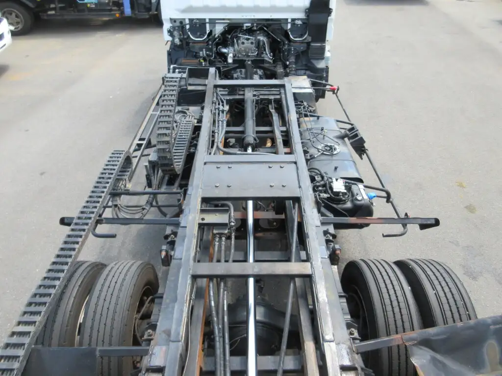 三菱 キャンター 小型 車両重機運搬 ラジコン ウインチの中古トラック画像像17