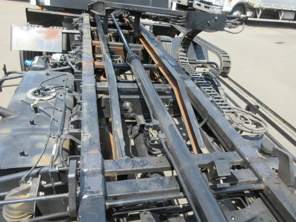 三菱 キャンター 小型 車両重機運搬 ラジコン ウインチの中古トラック画像18