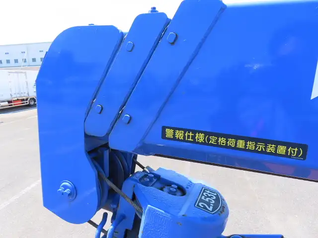 いすゞ エルフ 小型 クレーン付 床鉄板 3段の中古トラック画像10