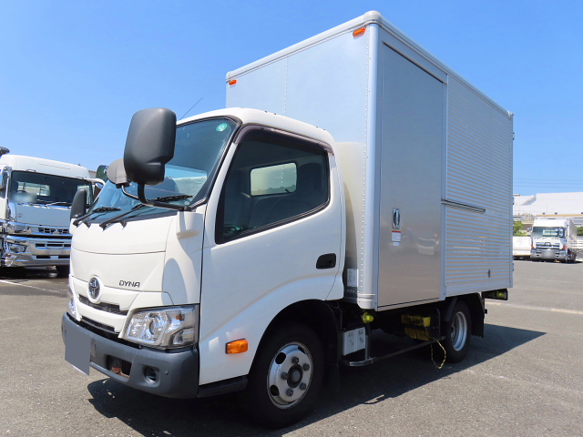トヨタ ダイナ 小型 アルミバン サイドドア TKG-XZC605 の中古トラック【車両No.191557】