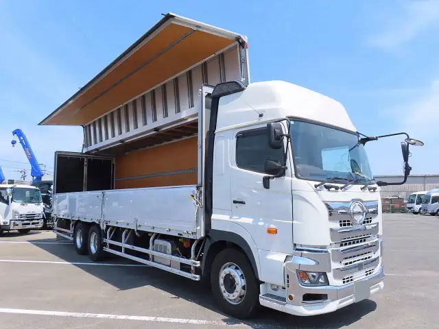 日野 プロフィア 大型 ウイング ハイルーフ エアサスの中古トラック画像3
