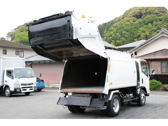いすゞ エルフ 小型 パッカー車 巻き込み式 回転ダンプ式の中古トラック画像4